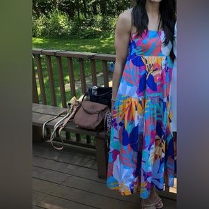 J. Crew Floral Midi Sundress